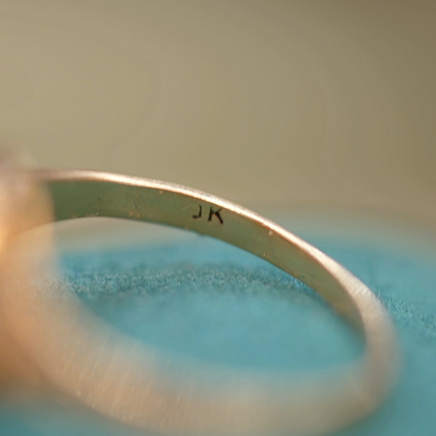 Victorian 10k Citrine Ring