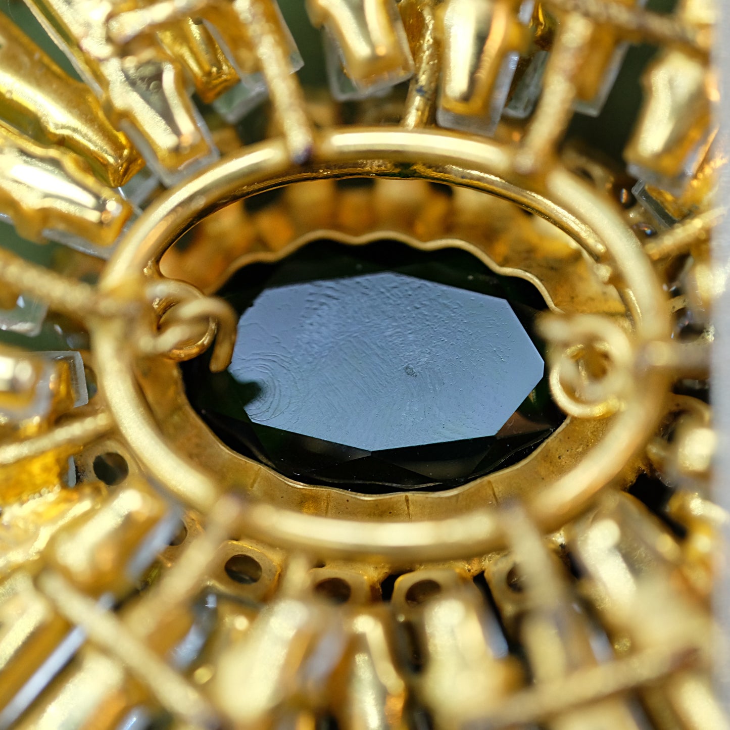 Collectable Schreiner Ruffle Brooch 1960s