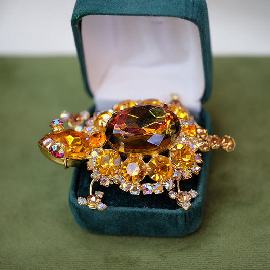 Delizza&Elster Turtle Brooch