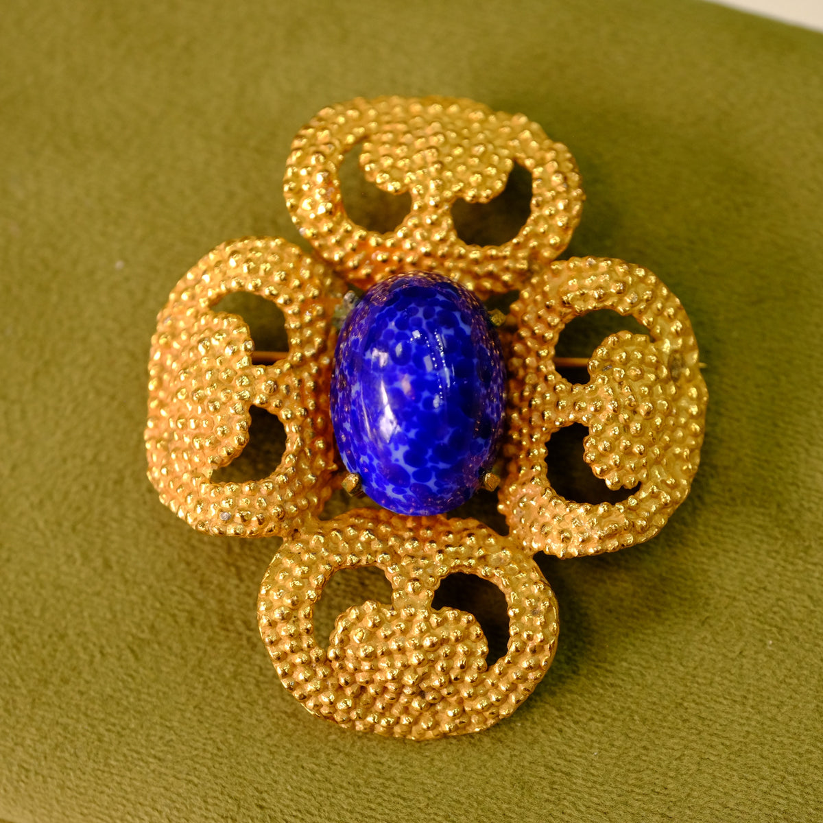 Vintage Richelieu Brooch by Bill Smith Book Piece