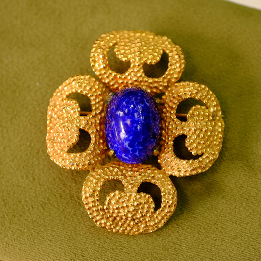 Vintage Richelieu Brooch by Bill Smith Book Piece