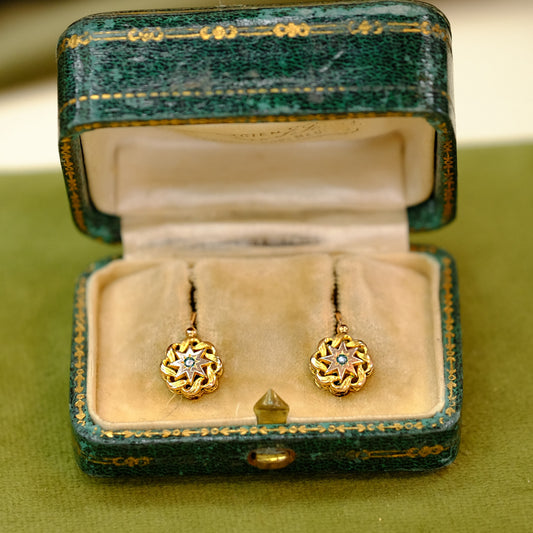 "FIX" French Victorian Era Earrings