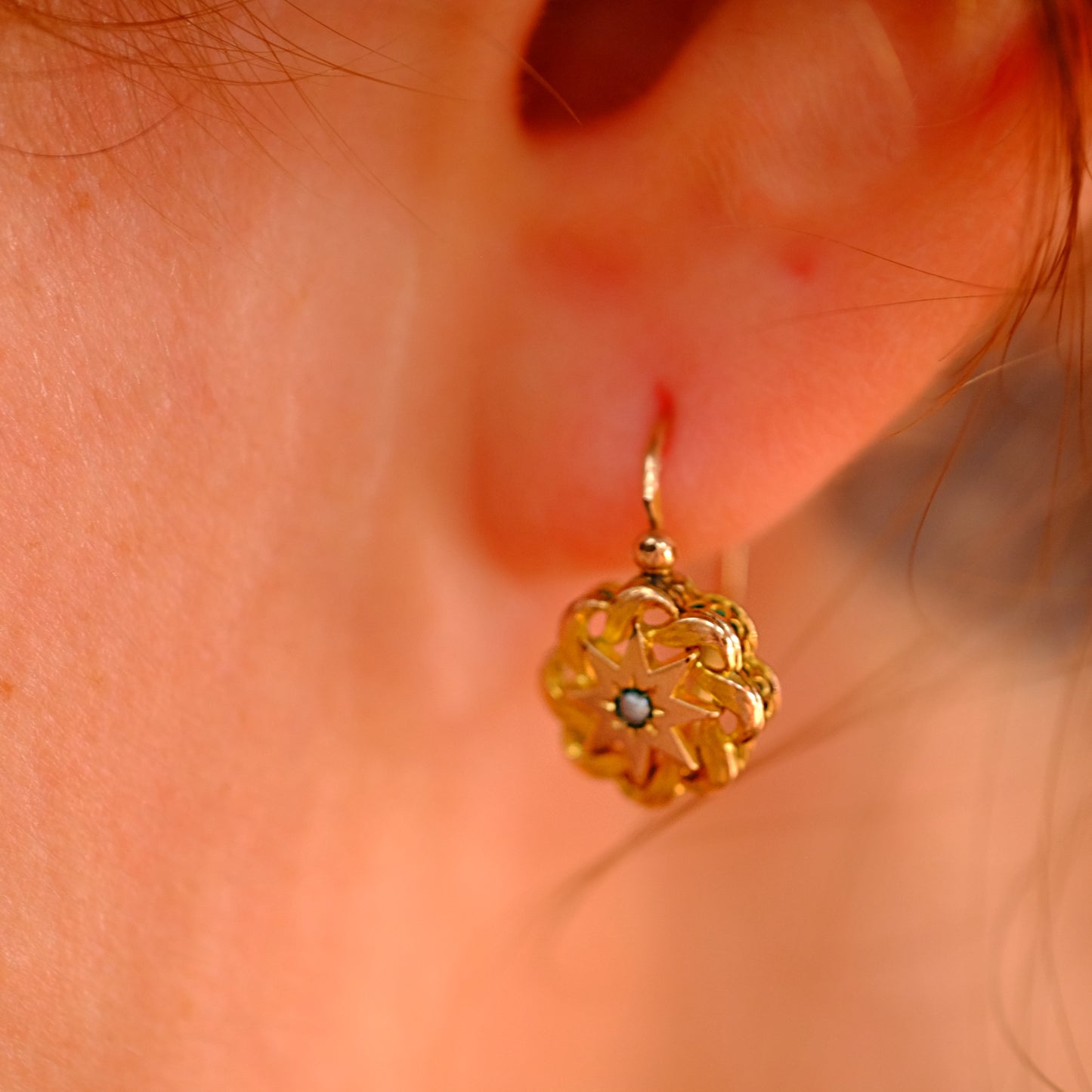 "FIX" French Victorian Era Earrings