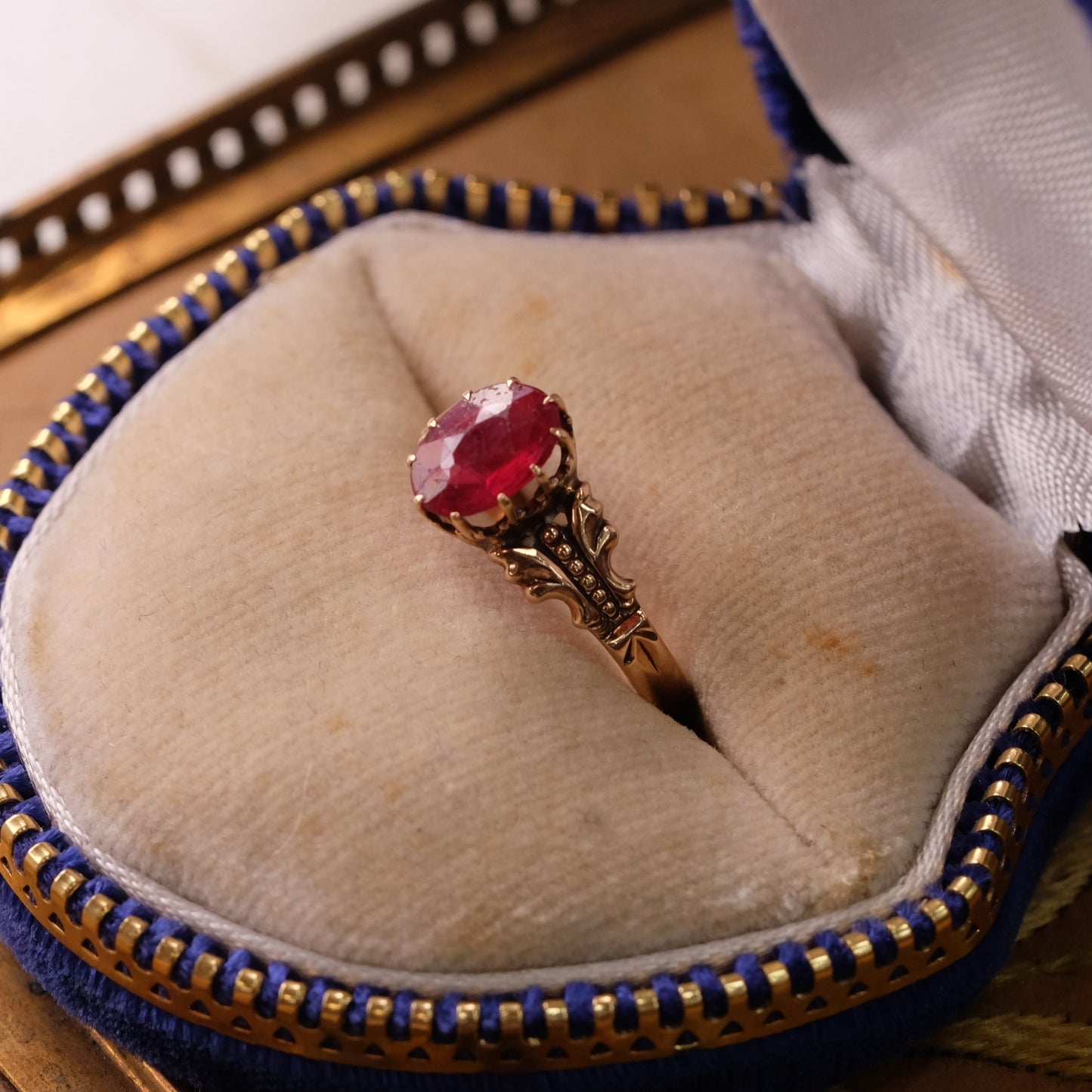Victorian 10K Rose Gold Ring