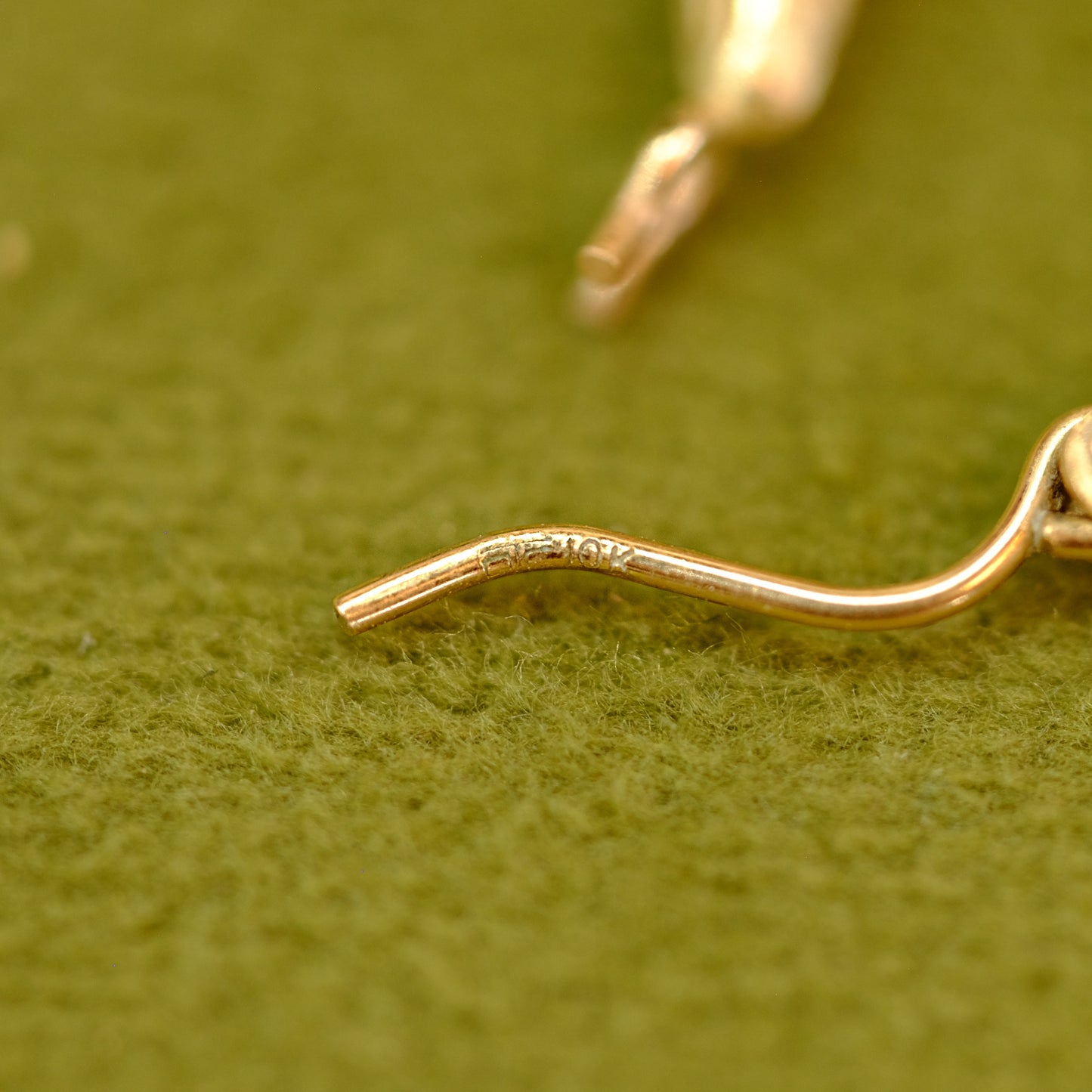 10K Gold Hoops Earrings