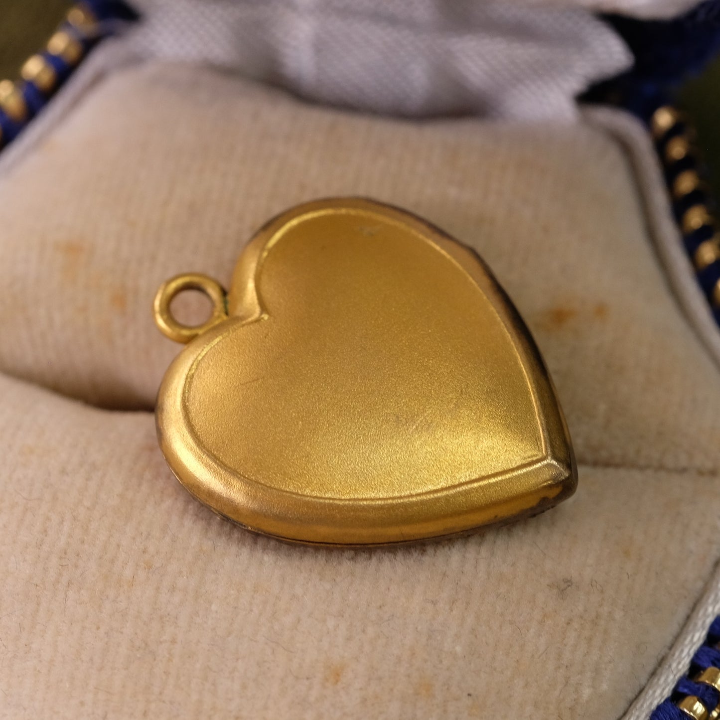 Victorian Gold Filled Heart Cross Locket