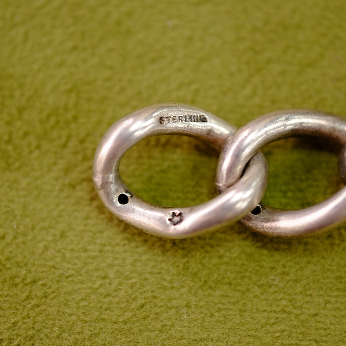 Sterling Victorian Key Heart Lock Bracelet