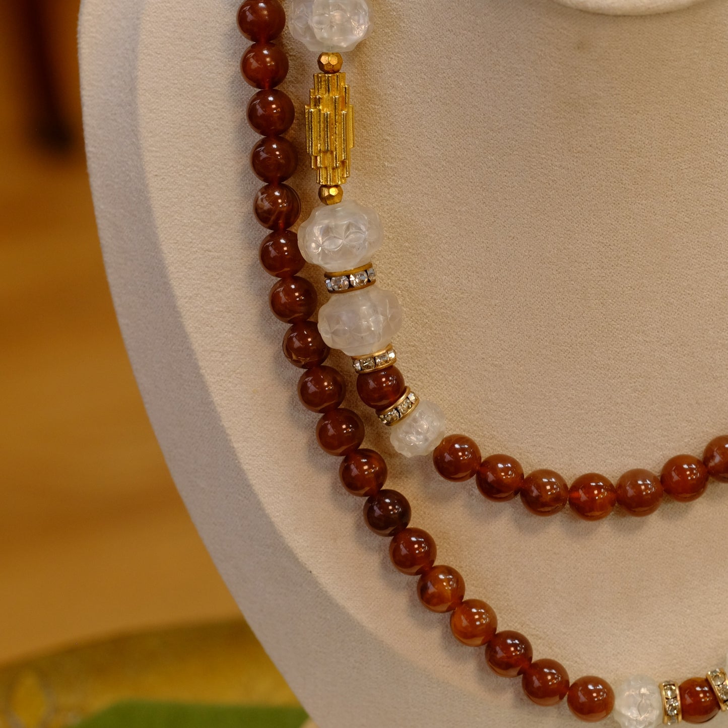 Cadoro Vintage Beads Necklace 1960s