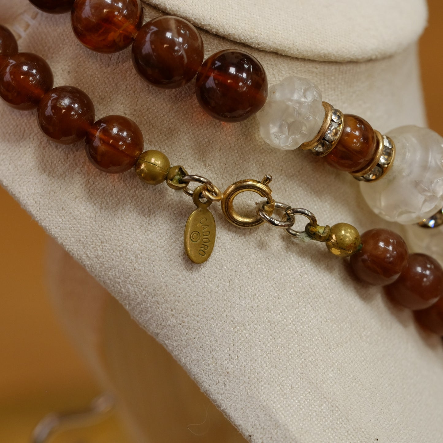 Cadoro Vintage Beads Necklace 1960s