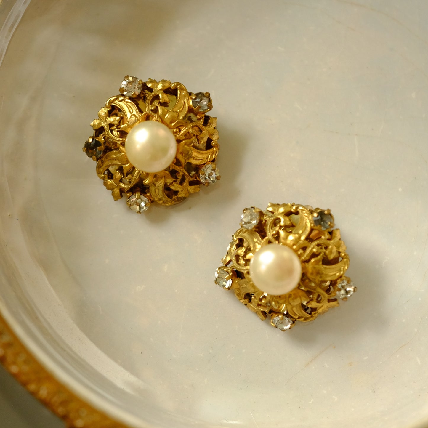 Vintage Chanel by Robert Goossens Earrings 1970s