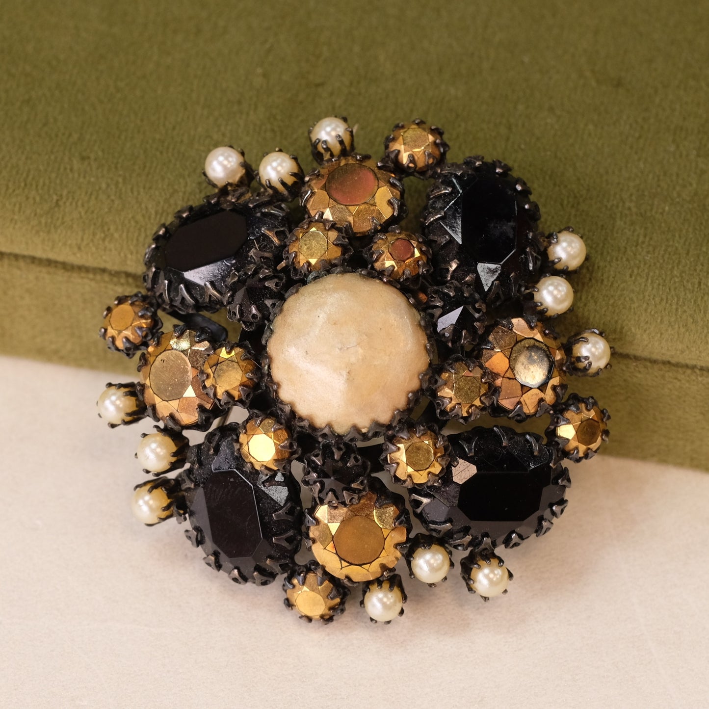 Vintage Large Statement Brooch 1960s