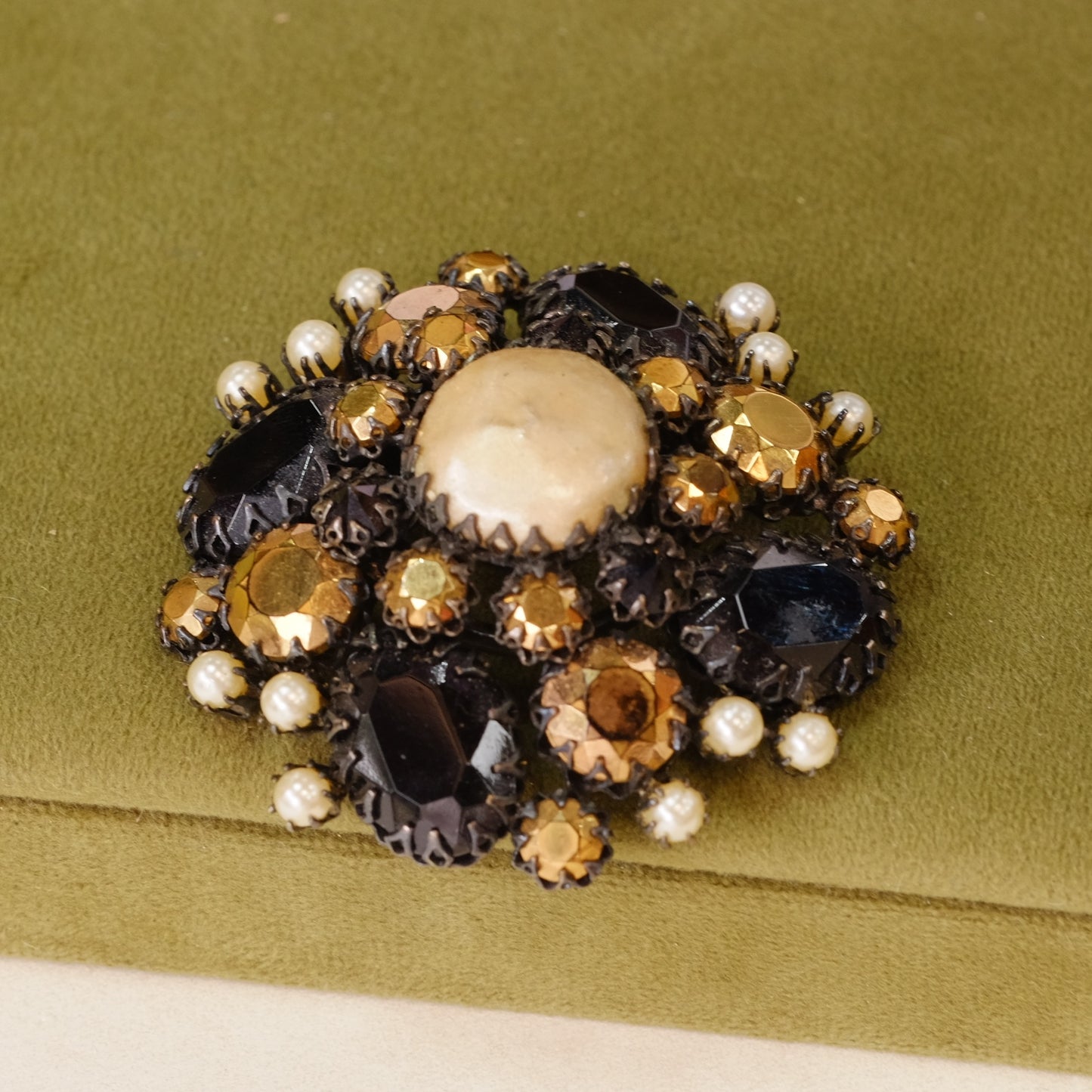 Vintage Large Statement Brooch 1960s