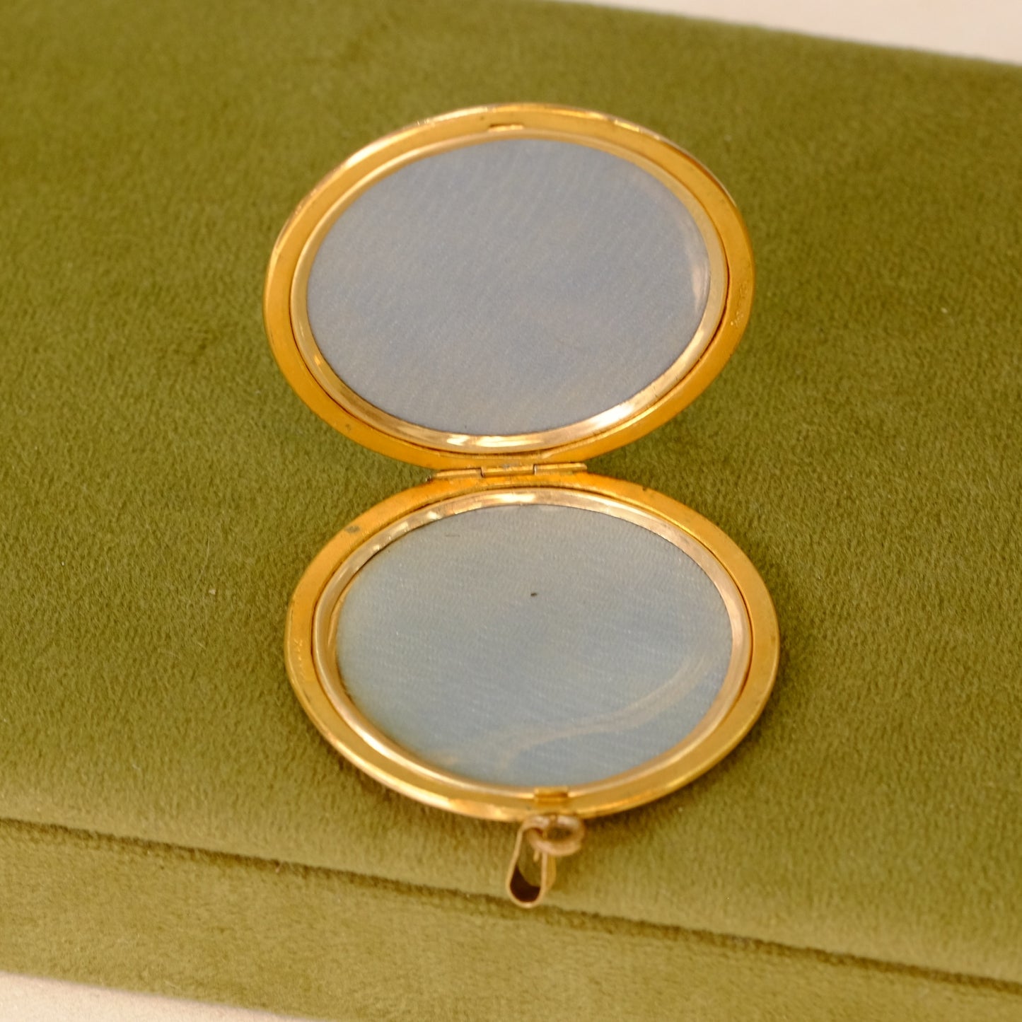 Victorian Gold Filled Large Circle Locket