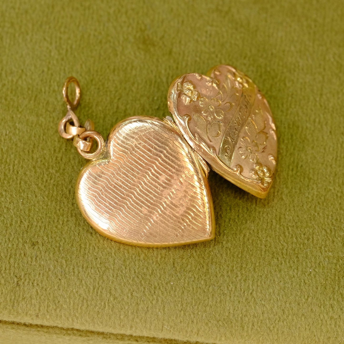 10K Gold Filled Heart Locket "Mary Ruth"
