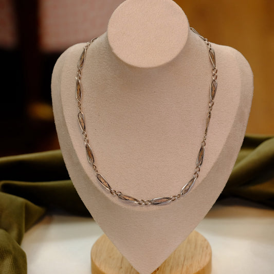 Antique Silver Watch Chain