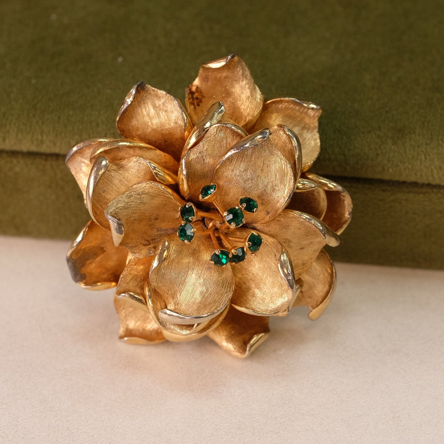 Marvella Flower Brooch 1960s