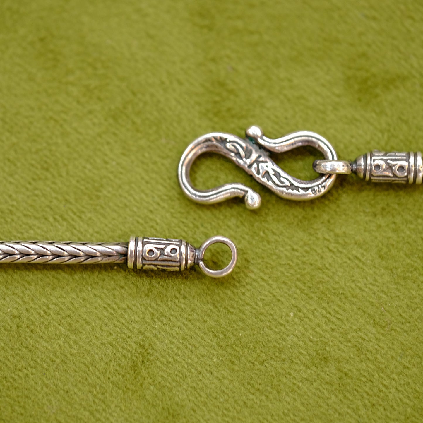 Konstantino Silver Cross with Pearl Necklace