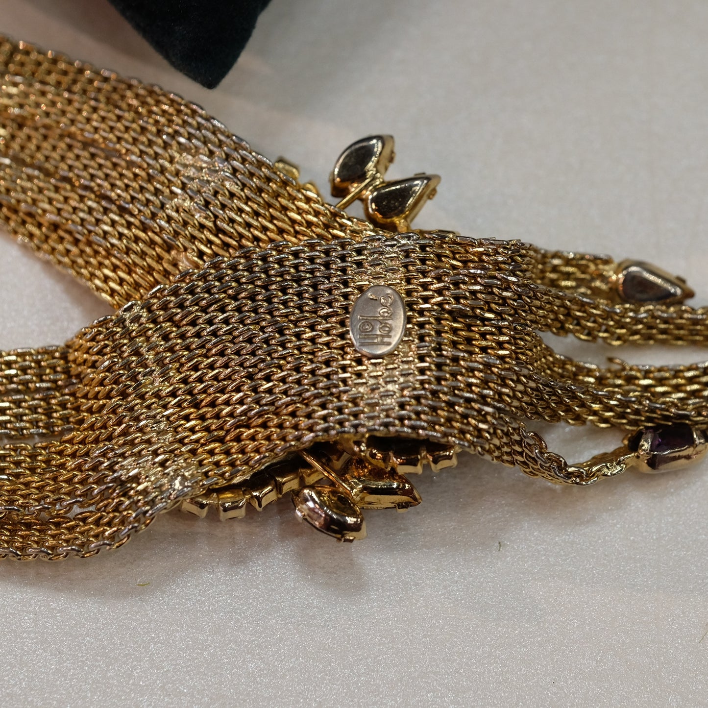 Hobe Iris Set Necklace, Bracelet, Earrings 1950s