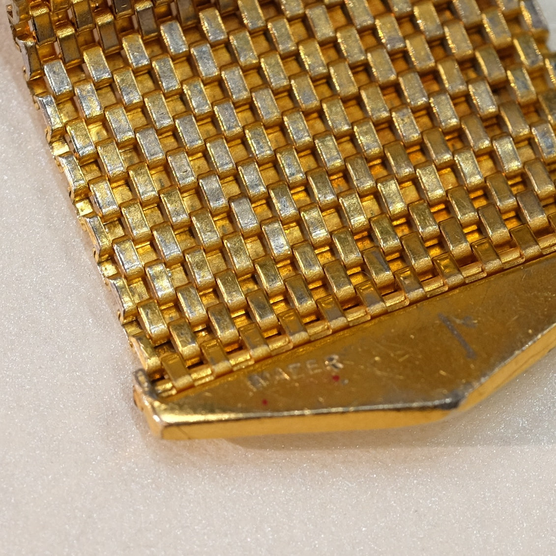 Vintage Mazer Wide Retro Bracelet 1940s