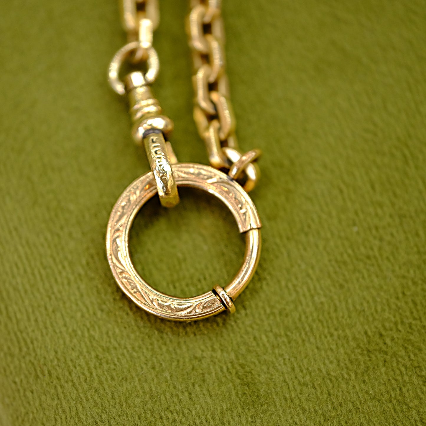 Victorian Watch Chain Rolled Gold