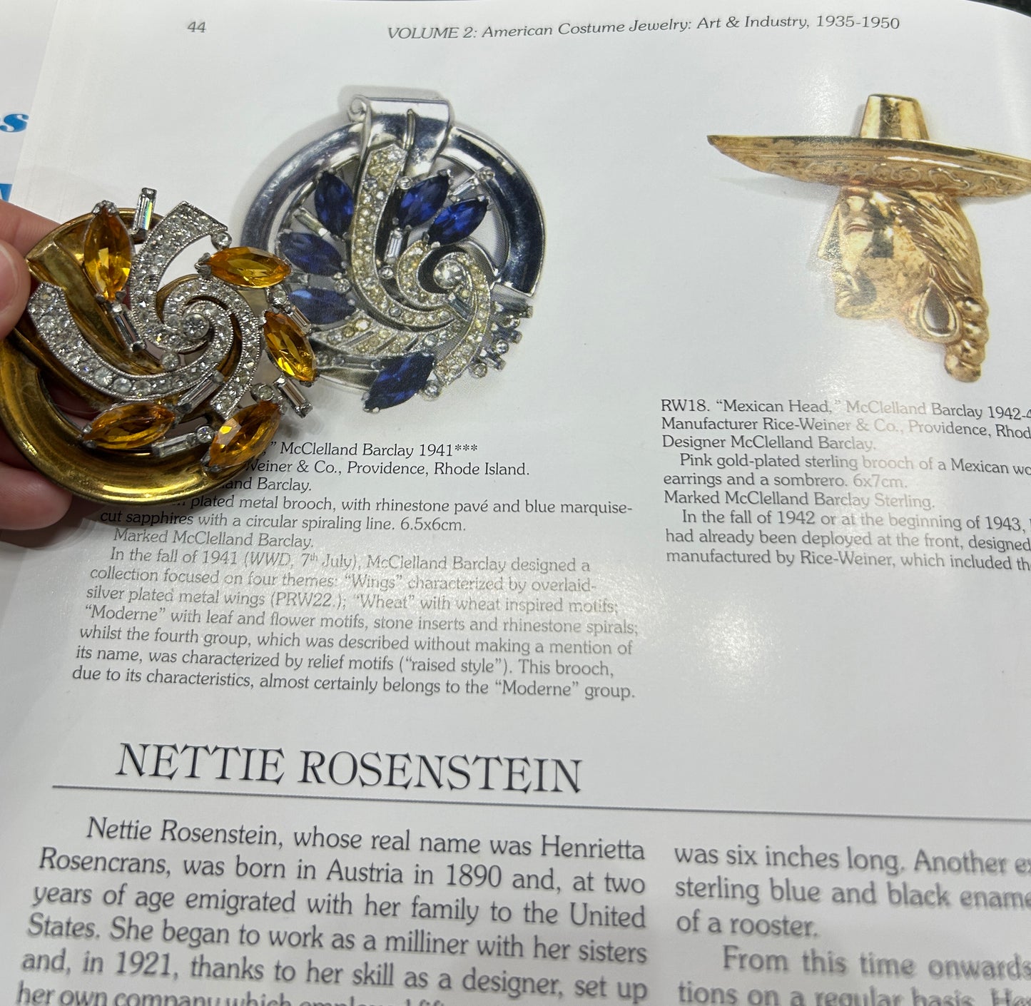 McClelland Barclay Round Pin 1940s