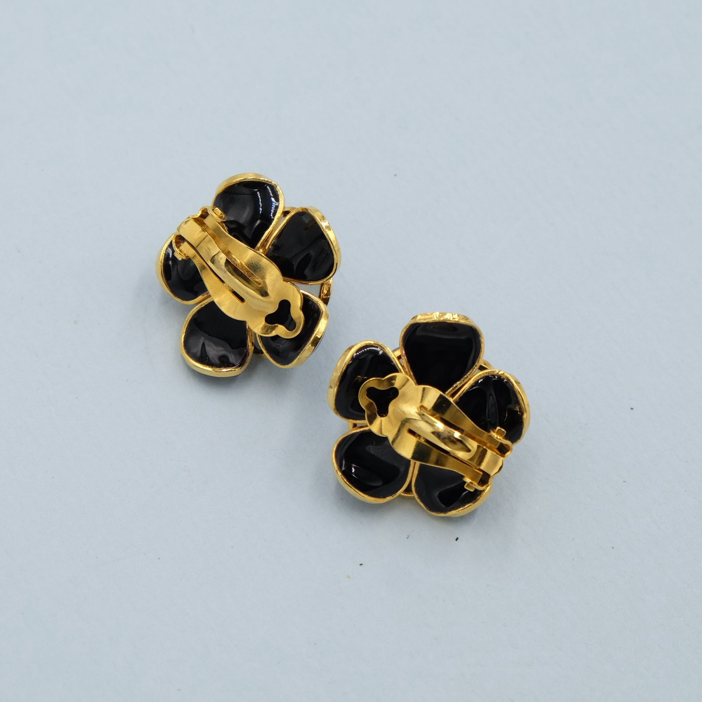 Gripoix Camelia Earrings