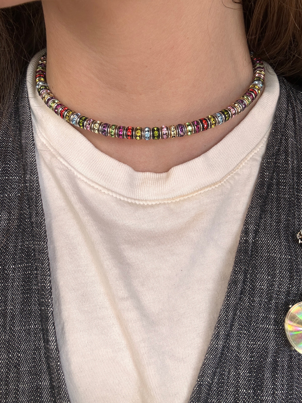 Marbouk Multi-Color Choker