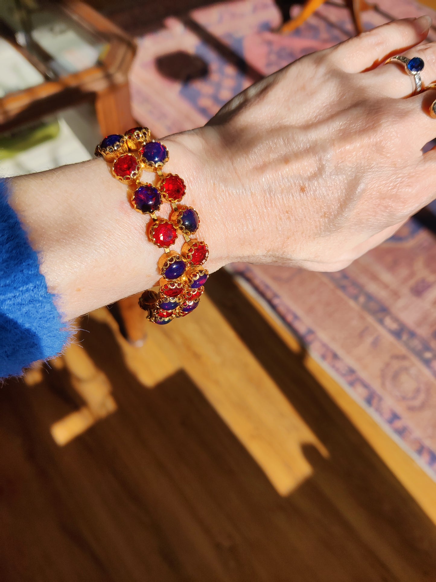 Vintage Kramer New York Berry Bracelet 1950’s